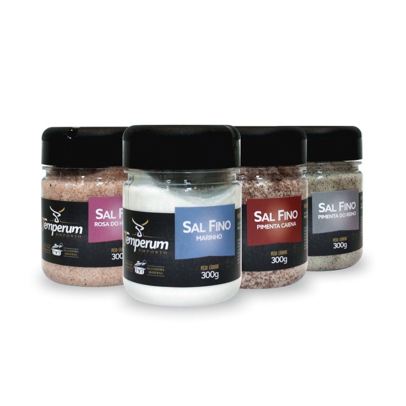 Kit Completo Sal Fino 300g